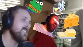Forsen reacts to Borat Buying Cheese