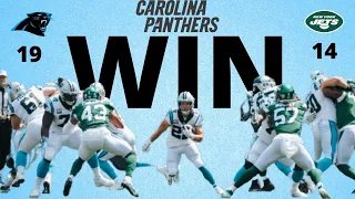 Carolina Panthers WIN!!!!! Panthers beat the NY Jets 19-14