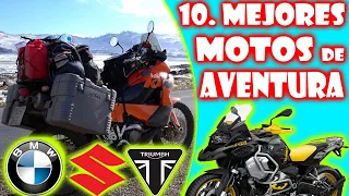 10. Mejores motos de Aventura "TRAIL" motocicletas para viajar