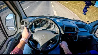 2006 Citroen Jumper (Relay) [2.0 HDI 84HP] |0-100| POV Test Drive #1614 Joe Black