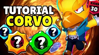 COMO JOGAR BEM DE CORVO NO BRAWLSTARS 🔥 GUIA COMPLETO