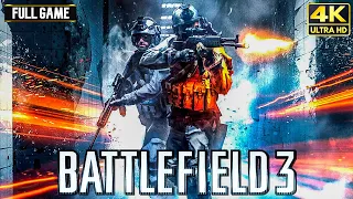 Battlefield 3 - Full Campaign Walkthrough (No HUD) 4K 60FPS