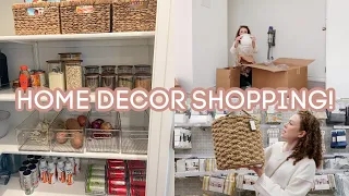 VLOG: Organizing my New Kitchen, Home Decor Shopping + Huge Haul!