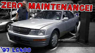 250K mile '97 Lexus LS400 with NO maintenance AND it's still running. What does the CAR WIZARD find?