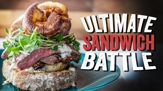 THE ULTIMATE SANDWICH BATTLE | Sorted Food