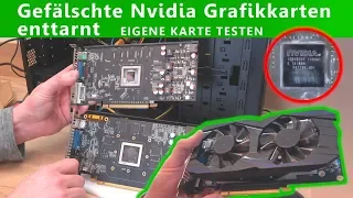 Gefälschte Nvidia Grafikkarten enttarnen - Fake GPUs von Ebay erkennen