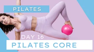 15 min Pilates Core | 30 day Yoga & Pilates Challenge | DAY 16