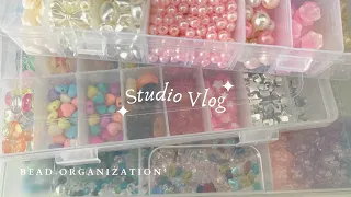 Bead Organization & Restock Haul | Studio Vlog #18