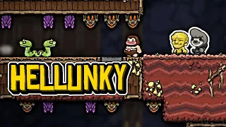 Is Hellunky easier with help?? Spelunky 2 Mod