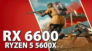 RX 6600 + Ryzen 5 5600X // Test in 18 Games