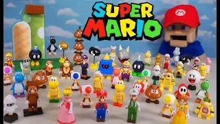 Super Mario Bros K'nex COMPLETE SERIES Checklist of LEGO Mini Figures