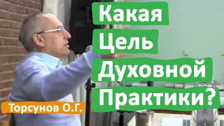 КАКАЯ ЦЕЛЬ ДУХОВНОЙ ПРАКТИКИ? • ТОРСУНОВ О Г