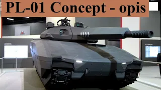 polski czołg PL-01 Concept - opis, dane techniczne i historia