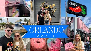 Universal Studios Florida | Voodoo Doughnuts & Chili’s | Orlando Florida Day 2