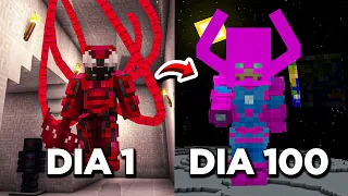 SOBREVIVI 100 DIAS NO GUERRA DE HEROES - MINECRAFT  O FILME