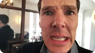 Benedict Cumberbatch Gets Really Really Hangry // Omaze