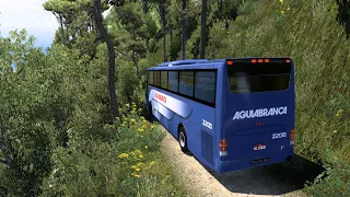 Busscar Vissta Buss 1999 Euro Truck Simulator2 | Logitech-G29 | gameplay