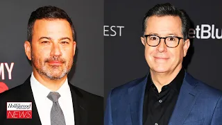 Jimmy Kimmel & Stephen Colbert Mock Trump’s Request to Use the DOJ and FCC to Stop ‘SNL’ I THR News