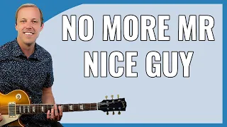 No More Mr. Nice Guy Guitar Lesson (Alice Cooper)
