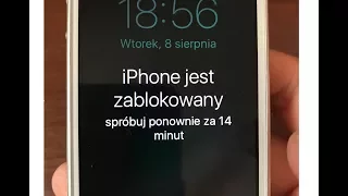 iphone jest zablokowany połącz z itunes - jak odblokować / odblokuj hasło / brak kodu - poradnik!