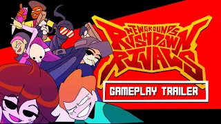 Rushdown Rivals -  Update Trailer (CO-OP Newgrounds Beat Em' Up Feat. Cassette Girl, Hank, FNF)