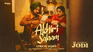 Akhiri Salaam | Diljit Dosanjh | Raj Ranjodh | Tru Skool | Jodi | Running Sucessfully Worldwide