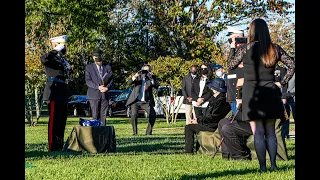 Bruce Wayne Carter  U.S.M.C.  Medal Of Honor Military Funeral Honors Arlington Burial 11-4-2020