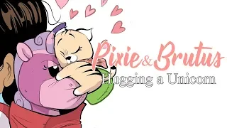 Pixie meets a Unicorn | Pixie and Brutus Comic Dub