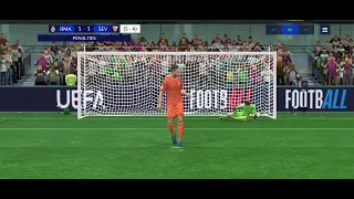 penalty shootout real Madrid vs Sevilla fc