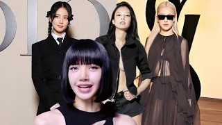 Jisoo Rosé Iconic Presence at Paris Fashion Show AW24, Jennie Calvin Klein SS24, Lisa TrueX