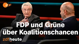 Regierungsbildung: Wie gut können Grüne und FDP zusammen? | Markus Lanz vom 29. September 2021