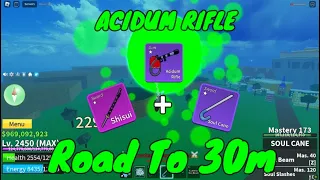 『Rumble + Acidum Rifle 』Bounty Hunting Montage (Highlights)| Blox Fruits | SnakeTheGamer
