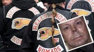 Hells Angel with half a nose created 'WORLDS TOUGHEST NOMADS'