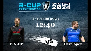 PIN-UP 4-3 Developex R-CUP XIII #STOPTHEWAR(Регулярний футбольний турнір  м.Києві)