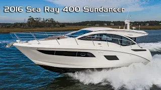 We have  2016 Sea Ray 400 Sundancer Available!