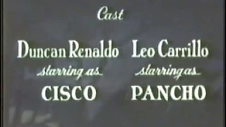 "Cisco Kid" 1980s Rhodes Production Closing