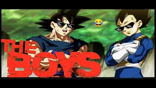 VEGETA AND KABBA | THE BOYS MEME Goku thug life moment Goku funny moments #goku #theboysmeme