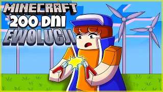 200 DNI EWOLUCJI! - Mamy Prąd! - Minecraft Ewolucja