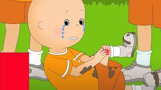 Rote Karte | Caillou auf Deutsch