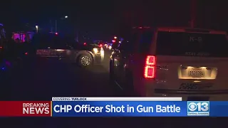 CHP Officer Shot In Gun Battle