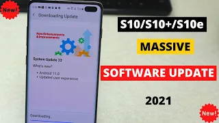 Samsung Galaxy S10/S10+ Software Update - 2021 | How to Get the Update Now!