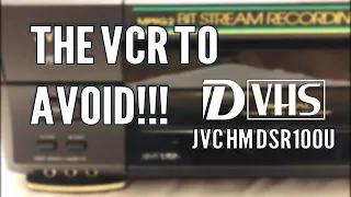 The VCR to Avoid - JVC HM-DSR100U D-VHS Satellite Combo