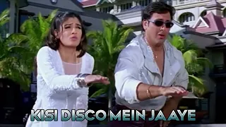 Kisi Disco Mein Jaaye | Bade Miyan Chote Miyan | Govinda, Raveena | Udit Narayan, Alka Yagnik