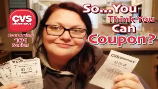 How to Coupon at CVS // So You Think You Can Coupon Series // Couponing 101