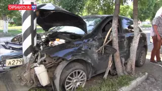 ЧП-САРАТОВ. ДВОЕ ПОСТРАДАЛИ В ДТП НА СИМБИРСКОЙ