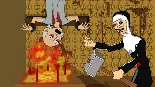 EVIL NUN THE HORROR GAME ANIMATION #2 : GRANNY Vs Scary Evil Nun