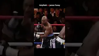 Holyfield vs James Toney #fighting #boxing