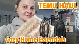 TEMU HAUL🥰🧡💦 Cozy Home Essentials 🌨️🌟