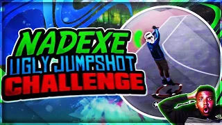 NADEXE UGLY JUMPSHOT CHALLENGE😱 WETTEST UGLY JUMPSHOT ON NBA 2K18! GREEN BEANS WITH NADEXEY BOA!💦