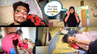 No Sleeping Challenge 😳❌ | Jo Soya Woh Khoya 😂 | Sufiyan and Nida ❤️